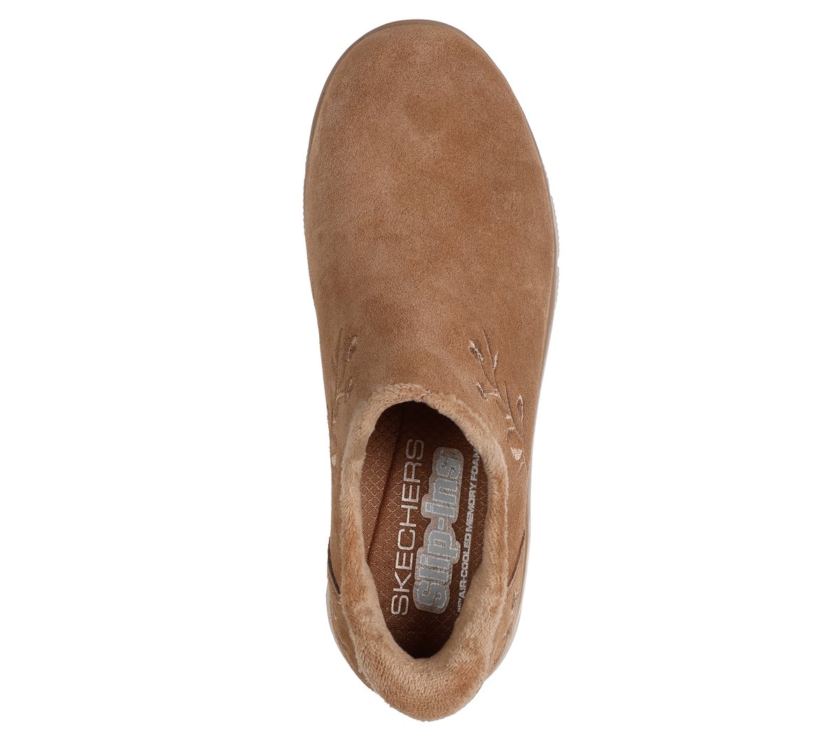 Skechers Femme Easy Going Floral Moment Bottes Chestnut Suede - vue 8