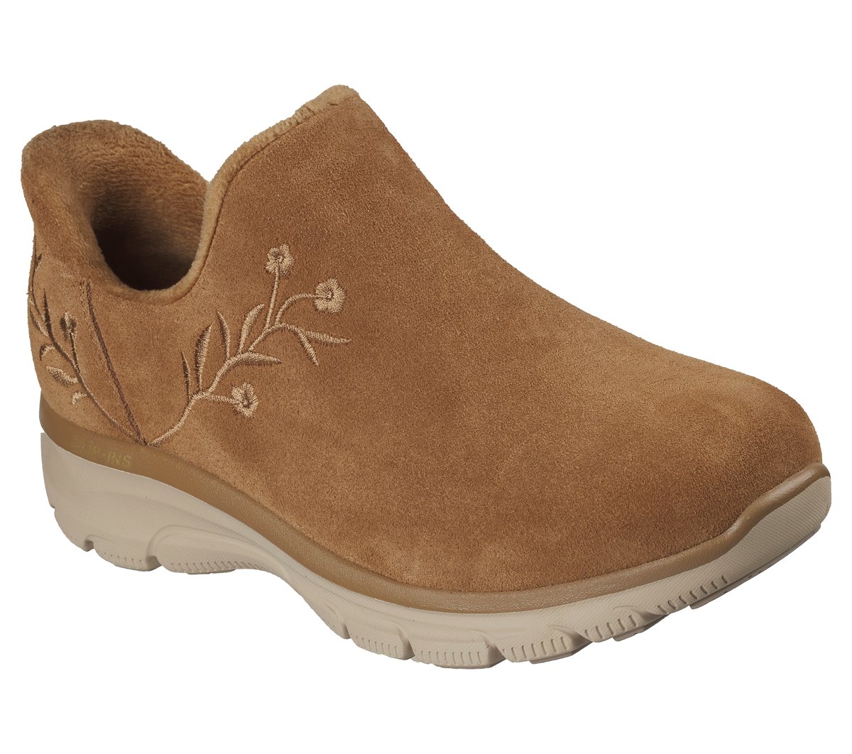 Skechers Femme Easy Going Floral Moment Bottes Chestnut Suede - vue 10