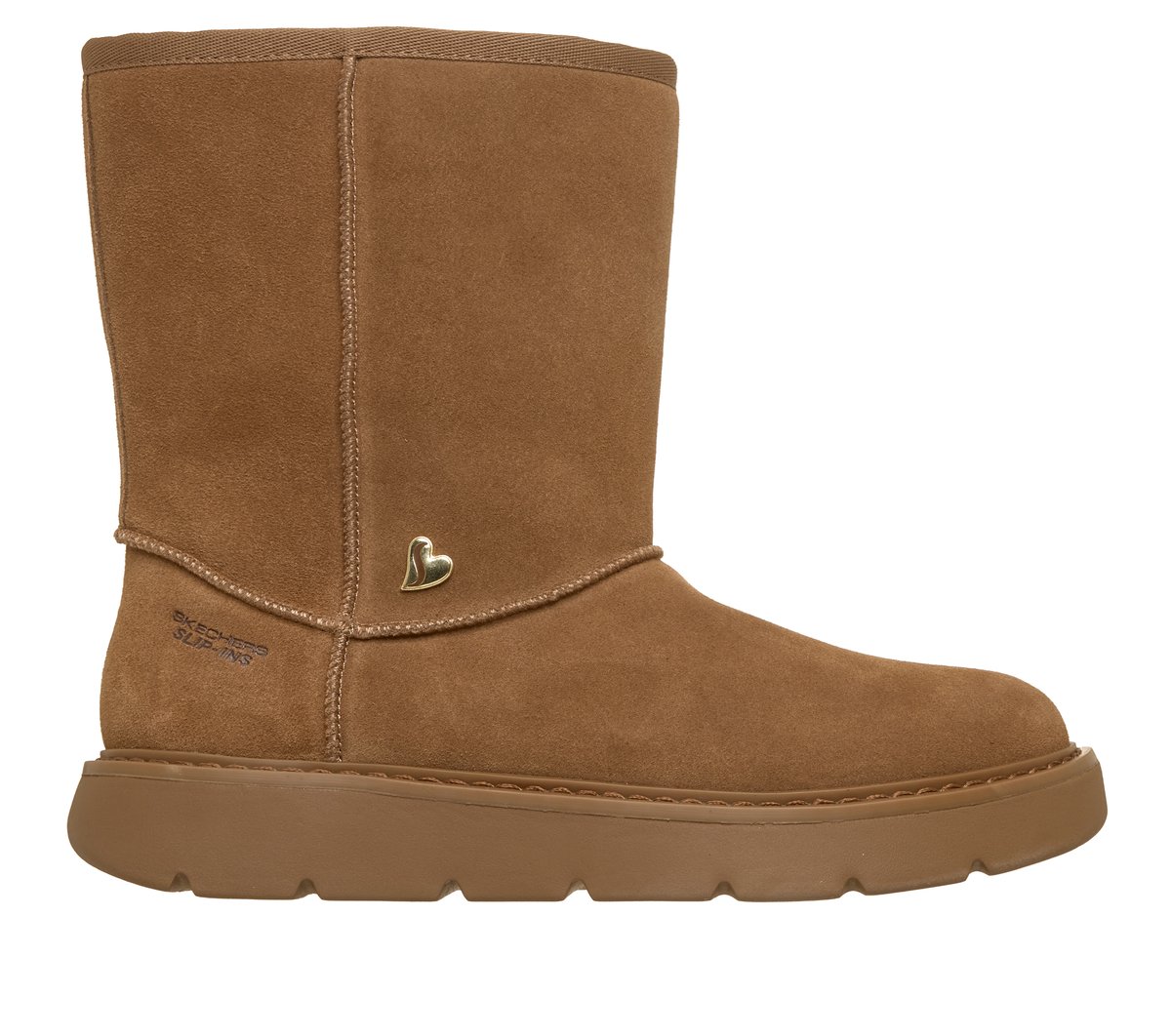 Skechers Slip-ins: Keepsakes Cozy - Cozy Mid en Castaña, talla 37