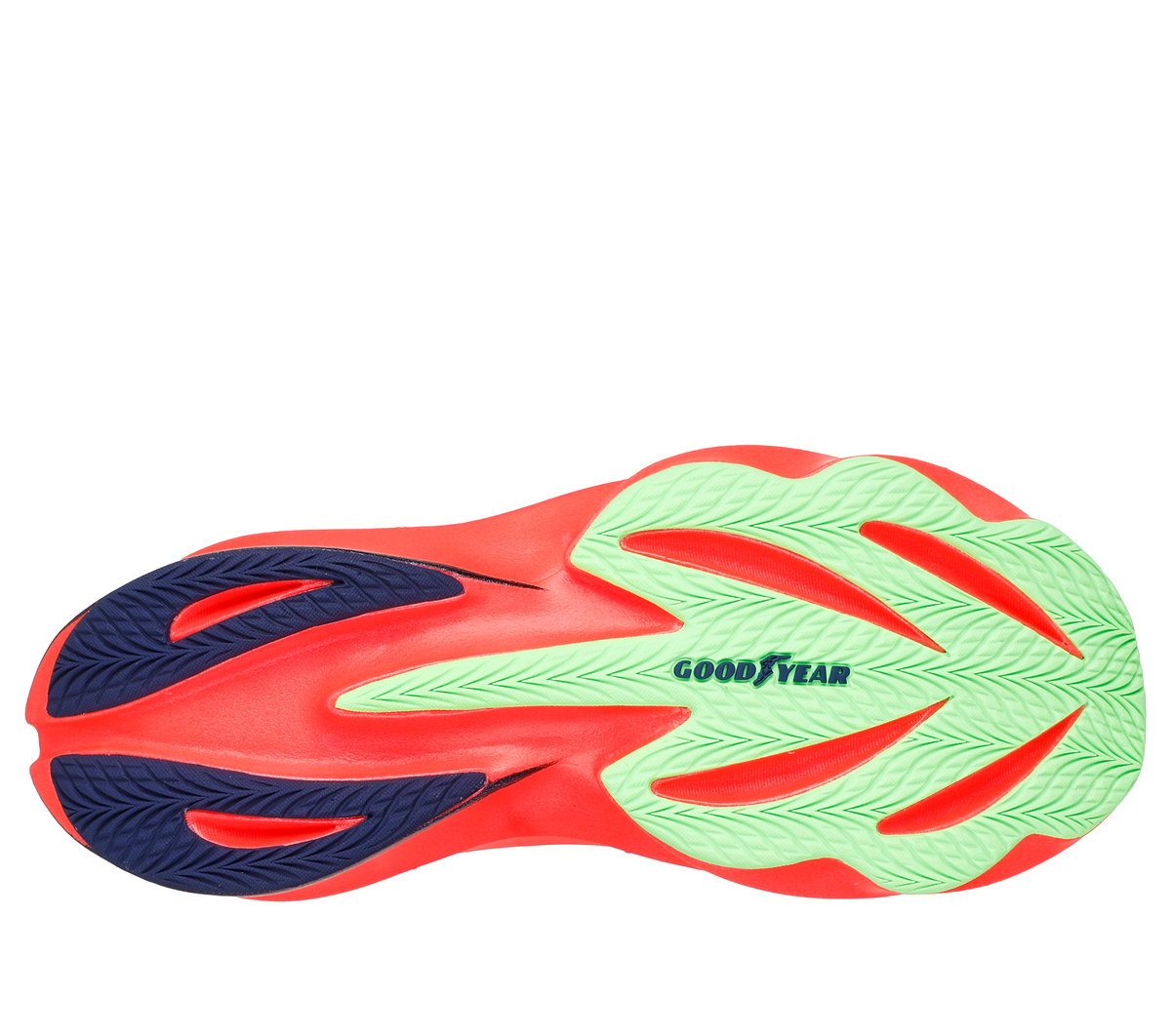Skechers Aero Tempo Moyen Width en Corail, Vegan, Hyper Burst