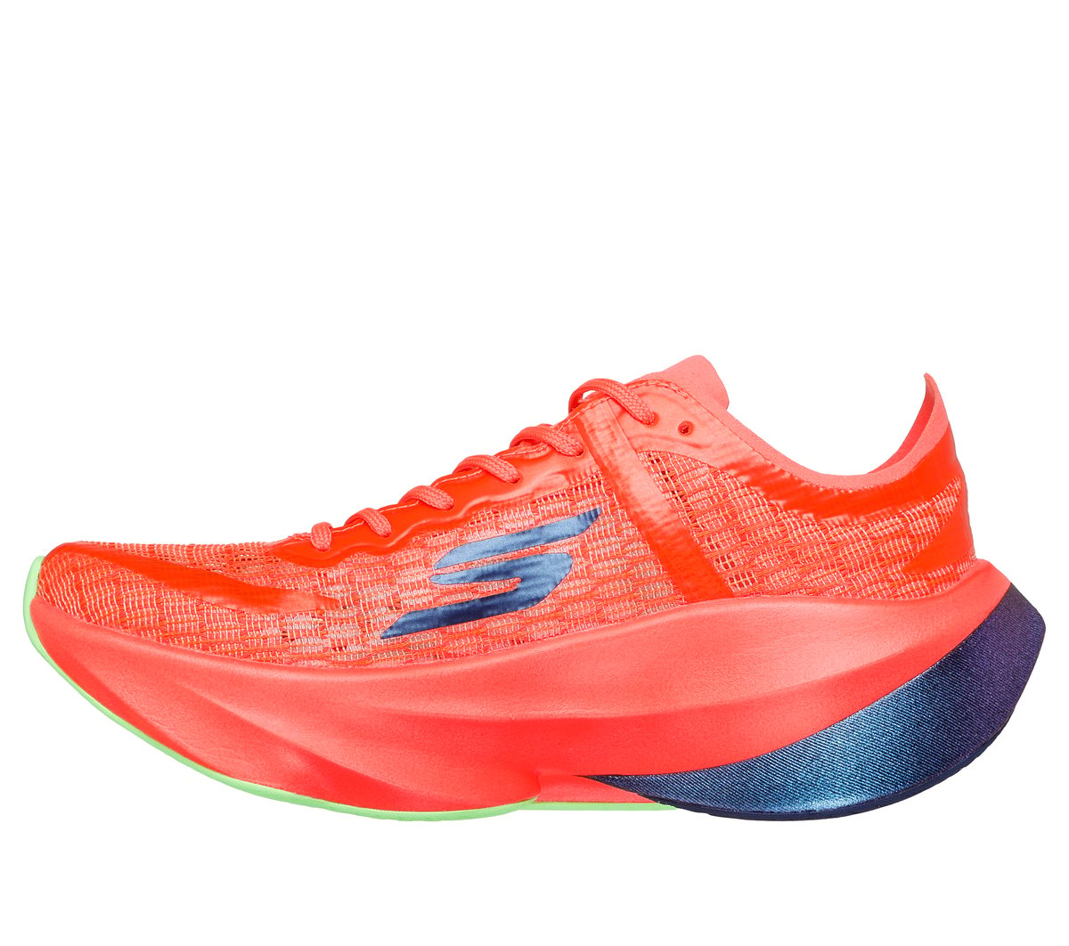 Skechers Aero Tempo Moyen Width en Corail, Vegan, Hyper Burst