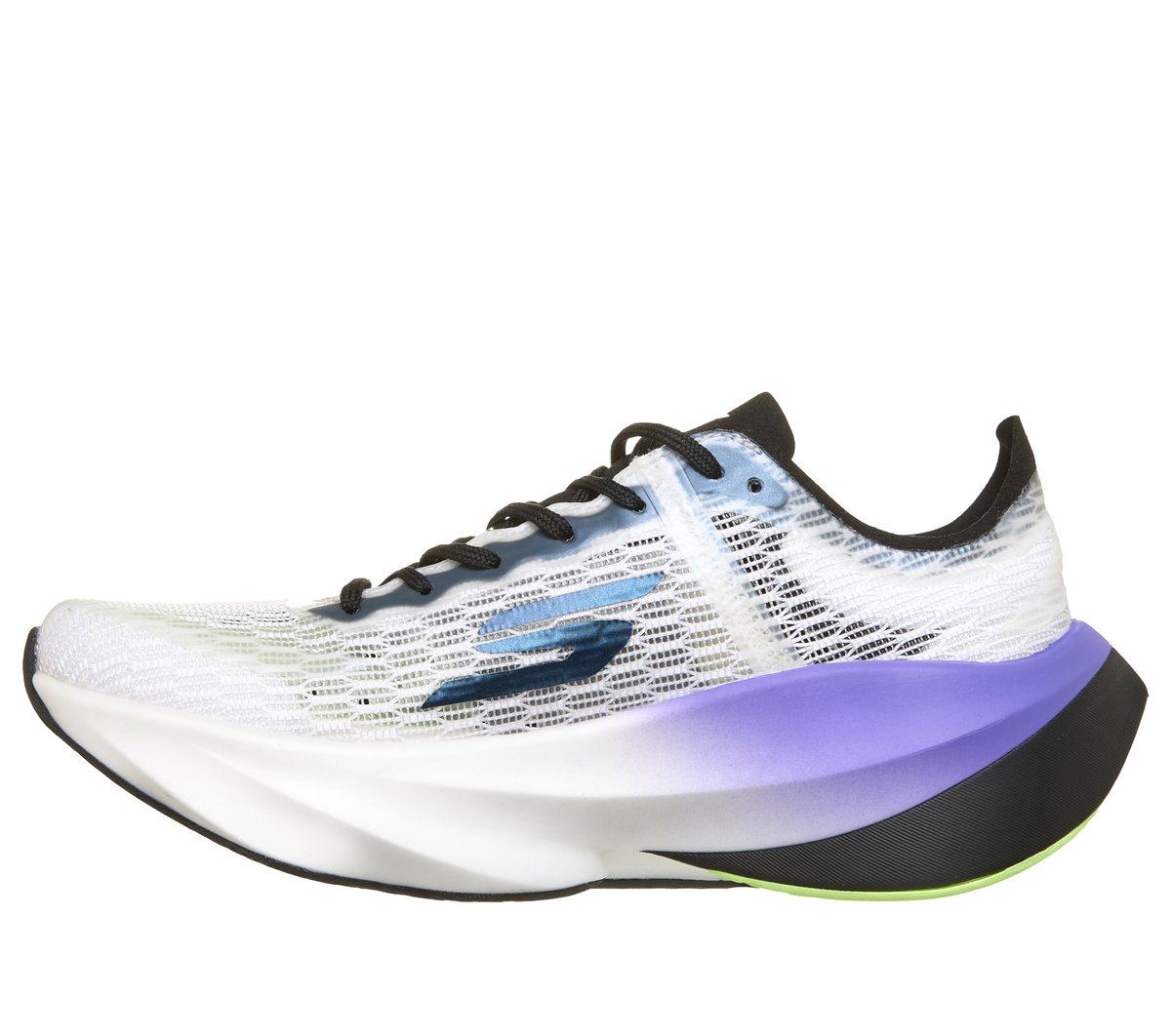 Skechers Aero Tempo Moyen Width en Blanc, Vegan, Hyper Burst