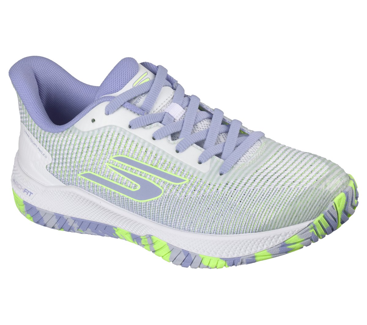 Viper Court Pro 2.0 — WHITE / PERIWINKLE