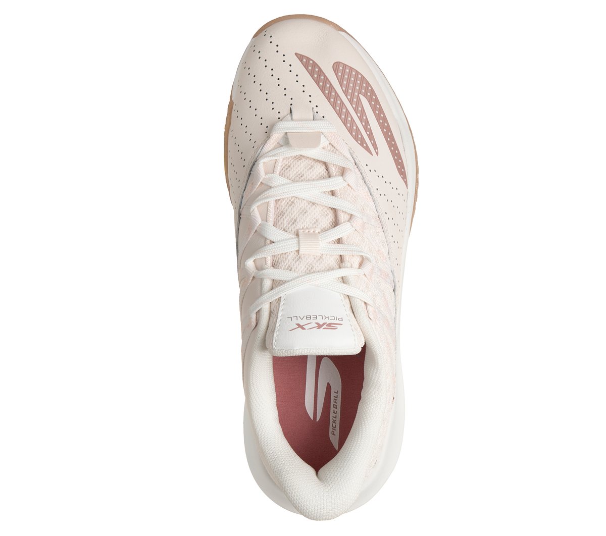 Skechers Relaxed Fit: Viper Court Rally Moyen Width en Rose Clair