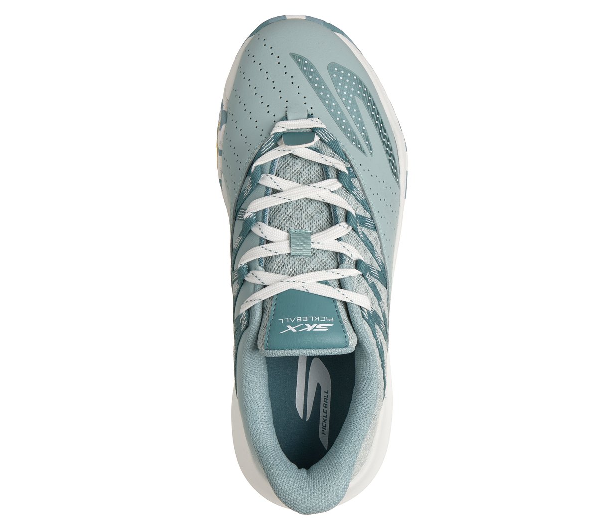 Skechers Relaxed Fit: Viper Court Rally Moyen Width en Vert Sauge