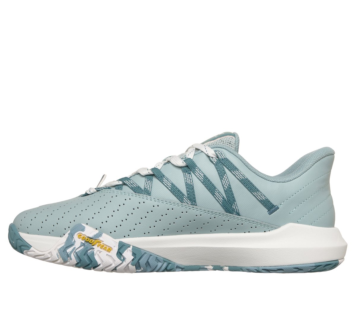 Skechers Relaxed Fit: Viper Court Rally Moyen Width en Vert Sauge