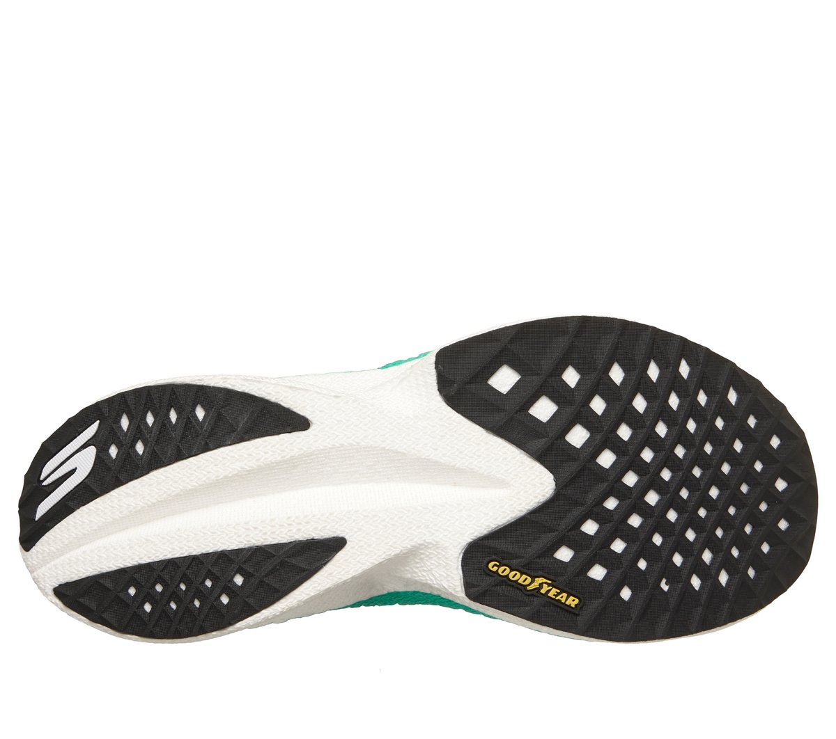 Skechers Aero Razor Moyen Width en Noir, Vegan, Lavable en machine , Arch Fit, Hyper Burst