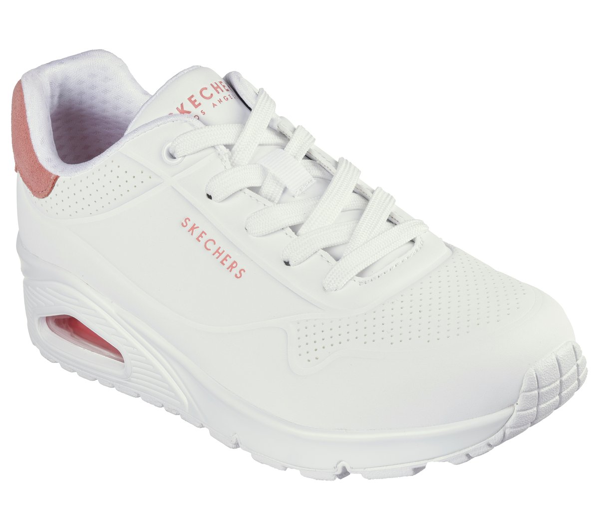 UNO - Pop Back — WHITE / CORAL