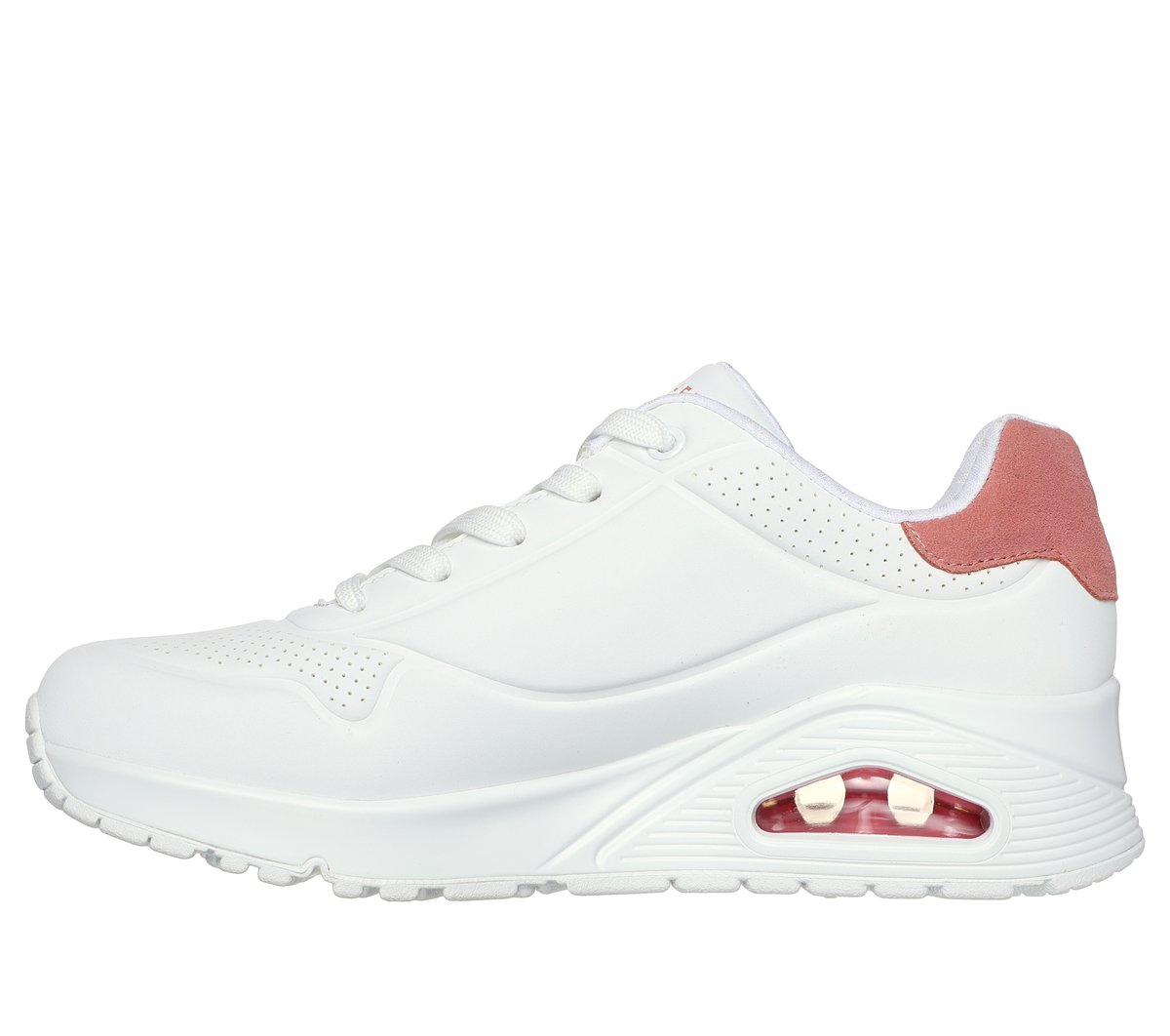 UNO - Pop Back — WHITE / CORAL