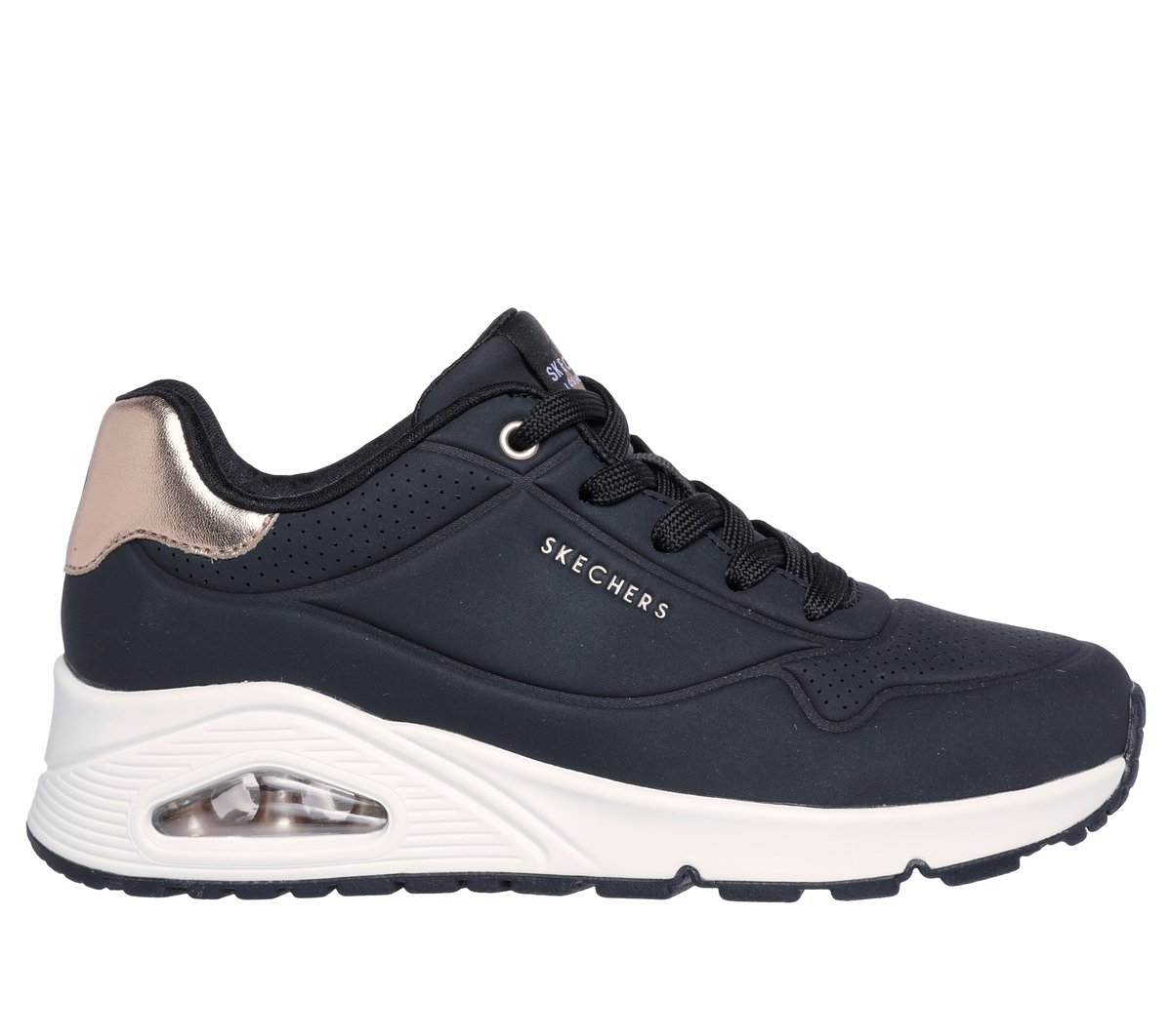 Skechers UNO - Golden Air en Negro, talla 36