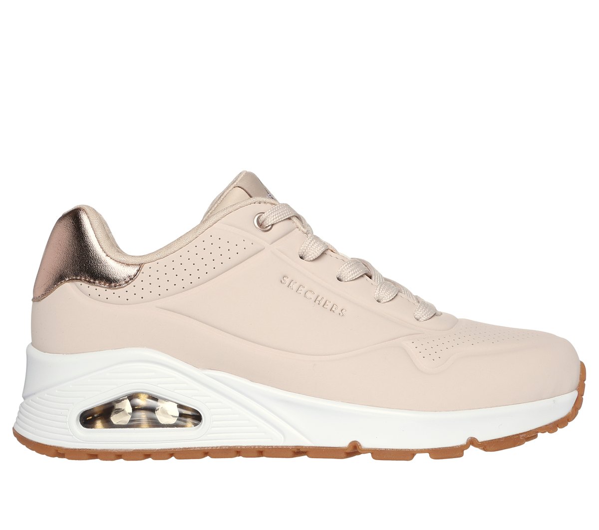 Skechers UNO - Golden Air Shoes in Nature Brown/Gray, Größe 39