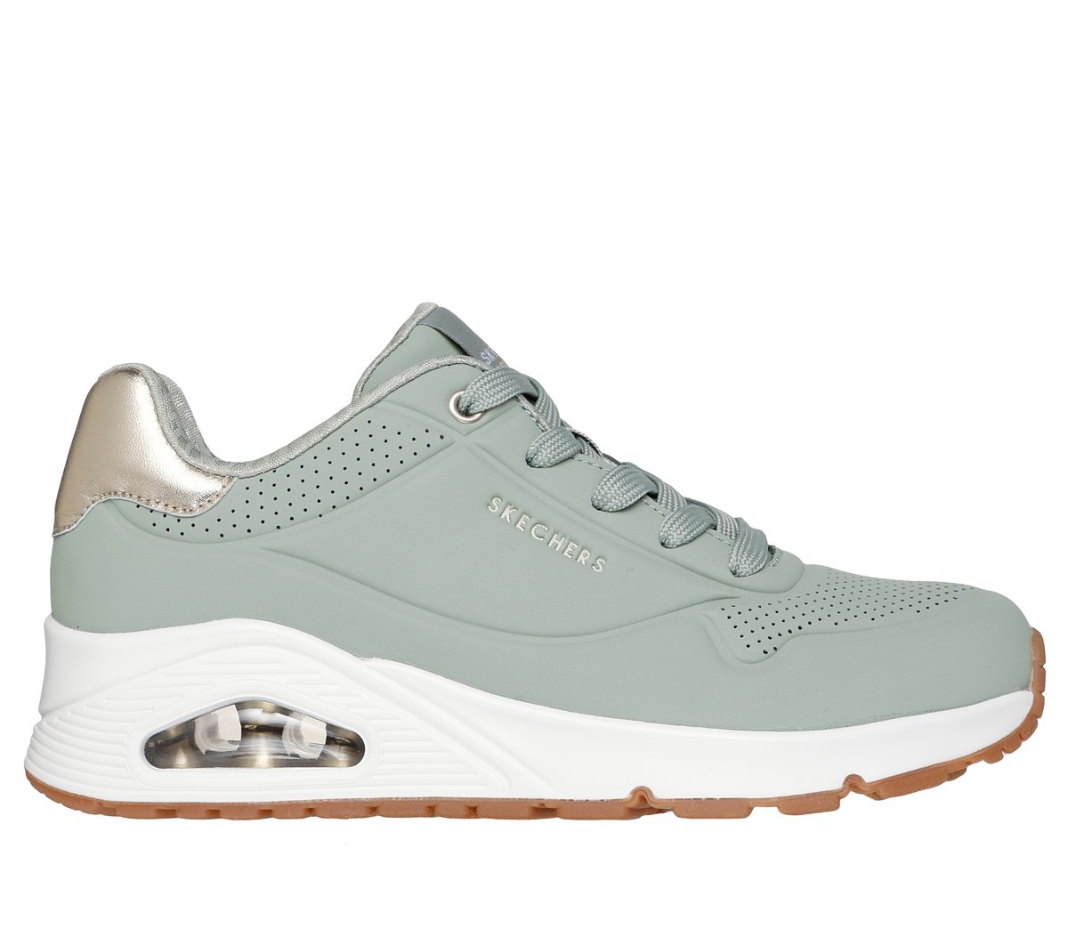 Skechers UNO - Golden Air en Salvia, talla 41