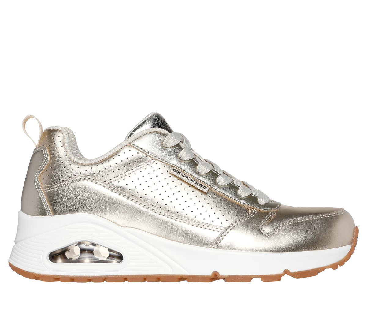 Skechers Uno - Metallixs en Champagne, talla 36