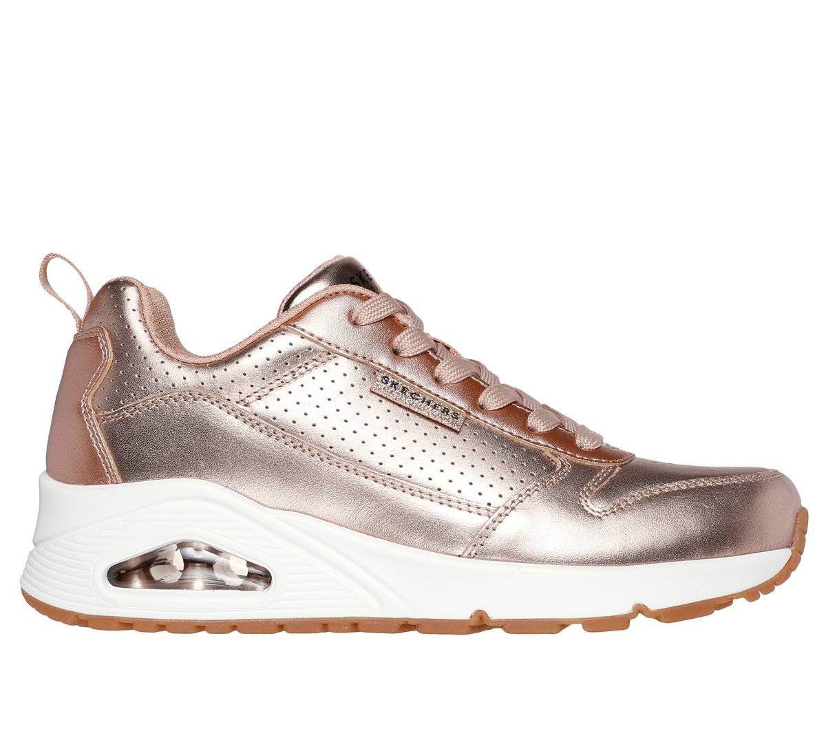 Skechers Uno - Metallixs en Roseoro, talla 36