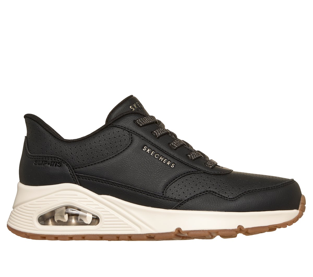 Skechers Slip-ins: UNO - Banksia Luxe en Negro, talla 41