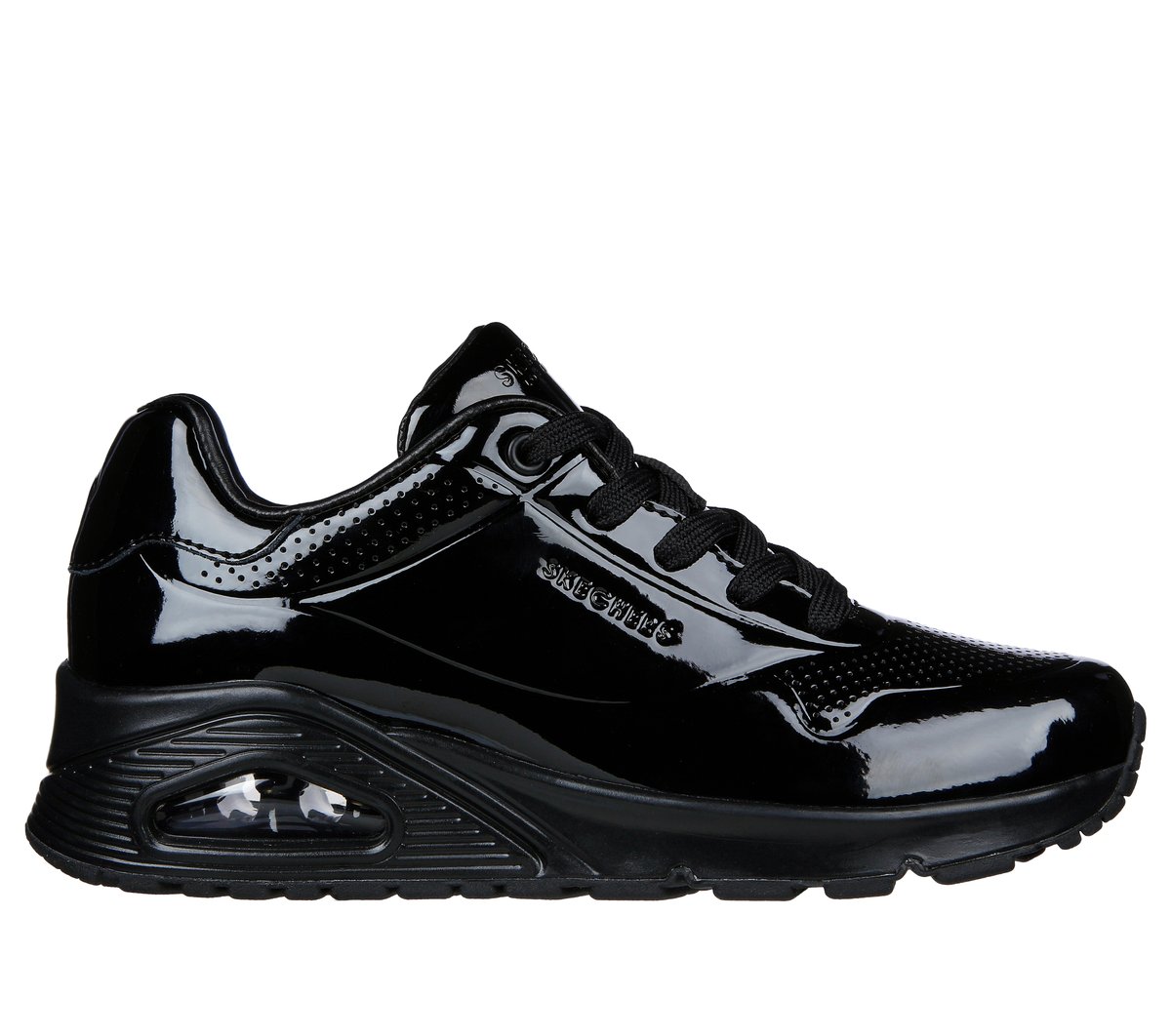 Skechers UNO - Shiny One en Negro, talla 38