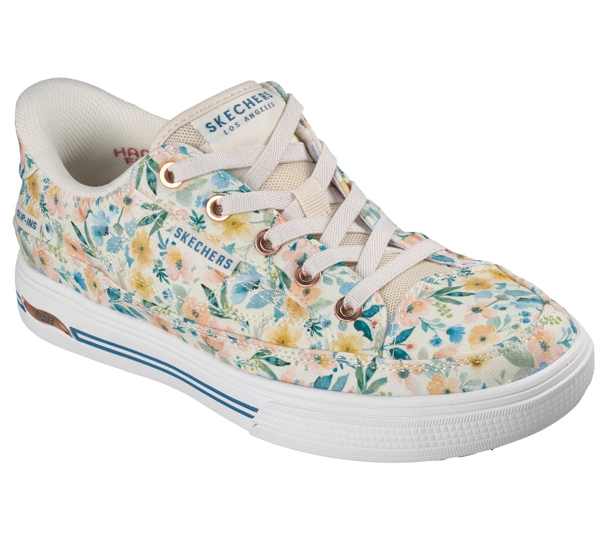 Skechers Slip-ins: Arch Fit Arcade - Wild Nite Chaussures Moyen Width en Beige, Vegan, Lavable en machine
