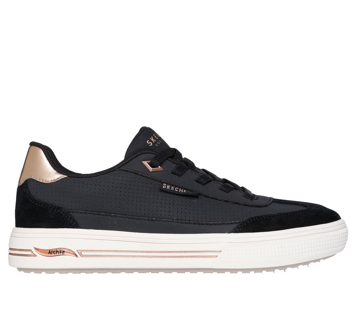 Skechers Arch Fit Arcade - Diamond Daze en Negro, talla 37