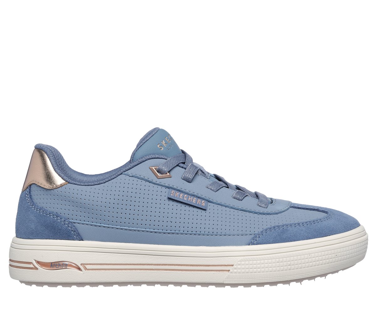 Skechers Arch Fit Arcade - Diamond Daze en Azul, talla 37.5