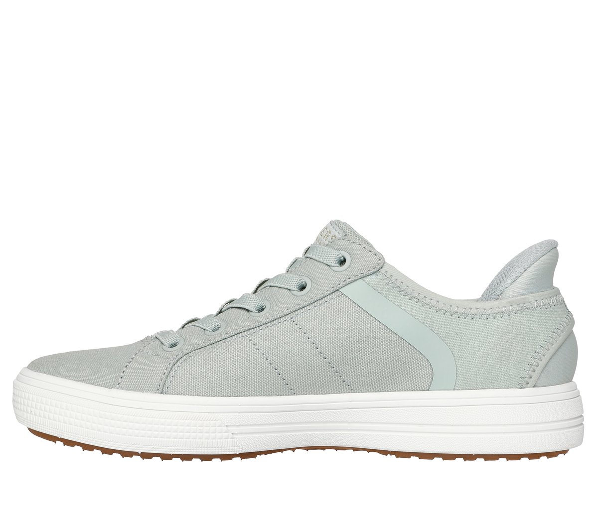 Skechers Slip-ins: Arch Fit Arcade - Forever Cozy Chaussures Moyen Width en Vert Sauge, Vegan, Lavable en machine