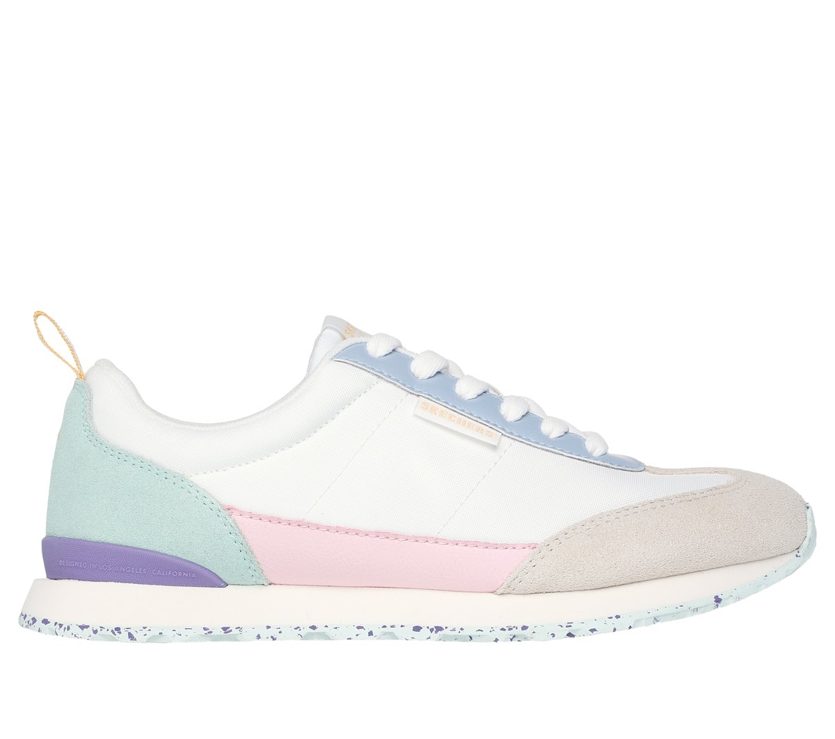 Skechers Women's White Zilla - Mecha Sneaker In Size 5 | Leather/Textile/Synthetic