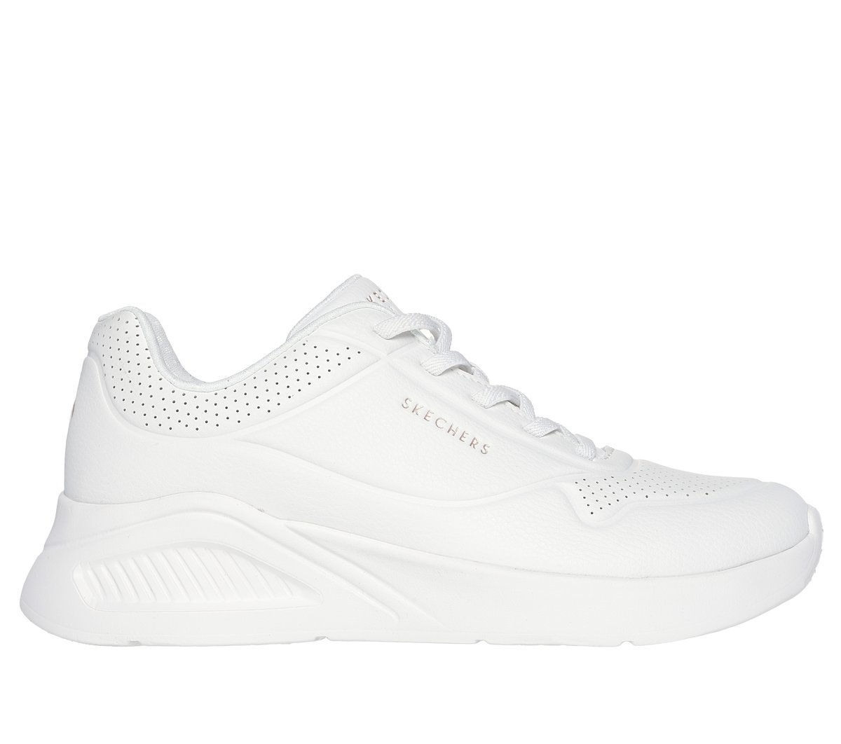 Skechers UNO Lite - Lite Work en Blanca, talla 37