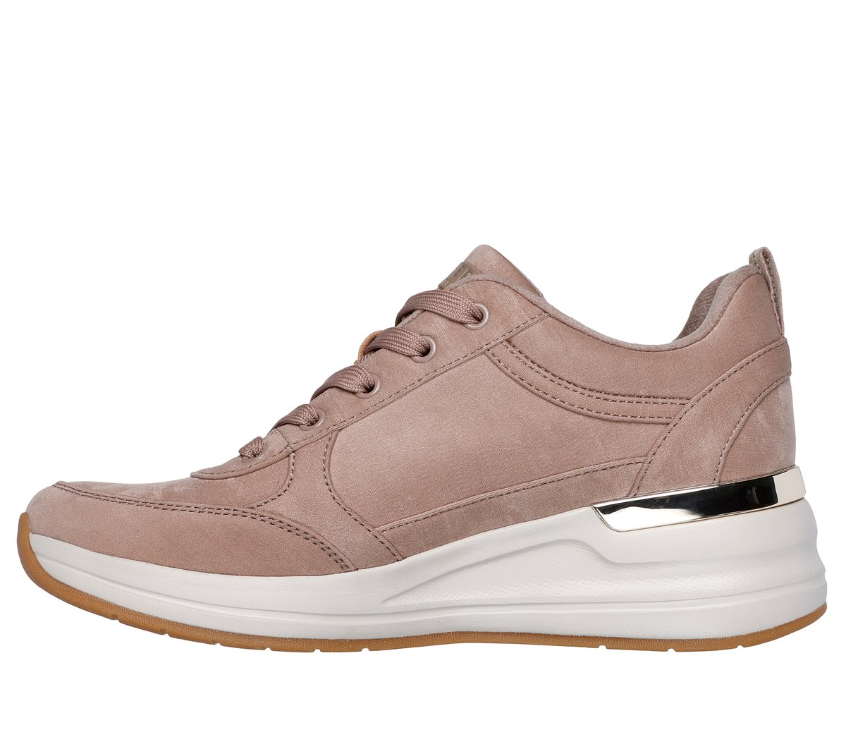 Skechers Billion 2 - Pretty 'N' Plush Chaussures Moyen Width en Taupe, Vegan