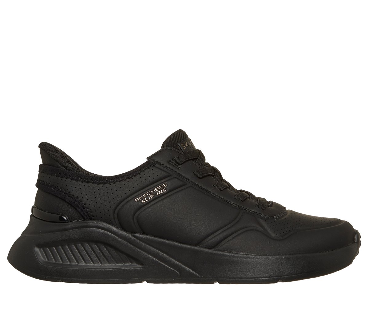 Skechers Slip-ins: UNO Lite - Floating Steps en Negro, talla 38, Vegan