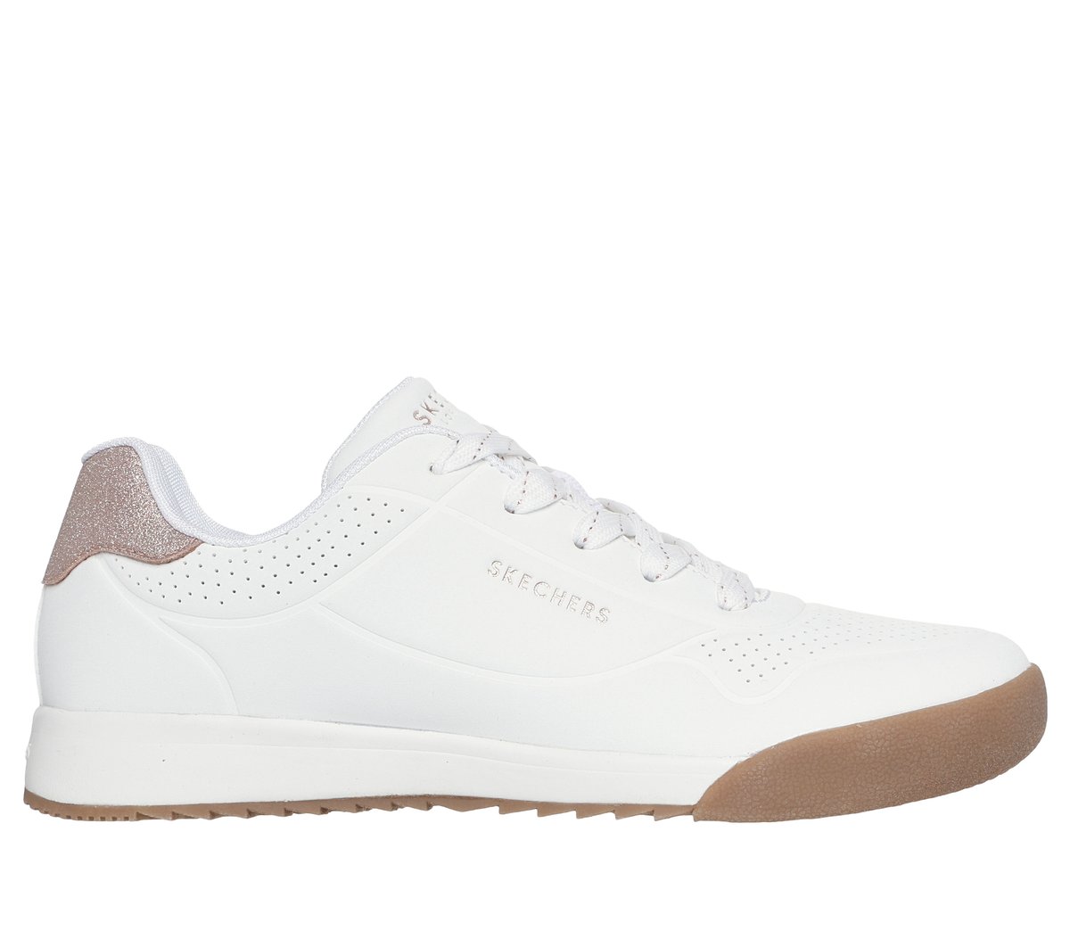 Skechers Zinger 2.0 - Glowing Nite en Blanca, talla 39.5