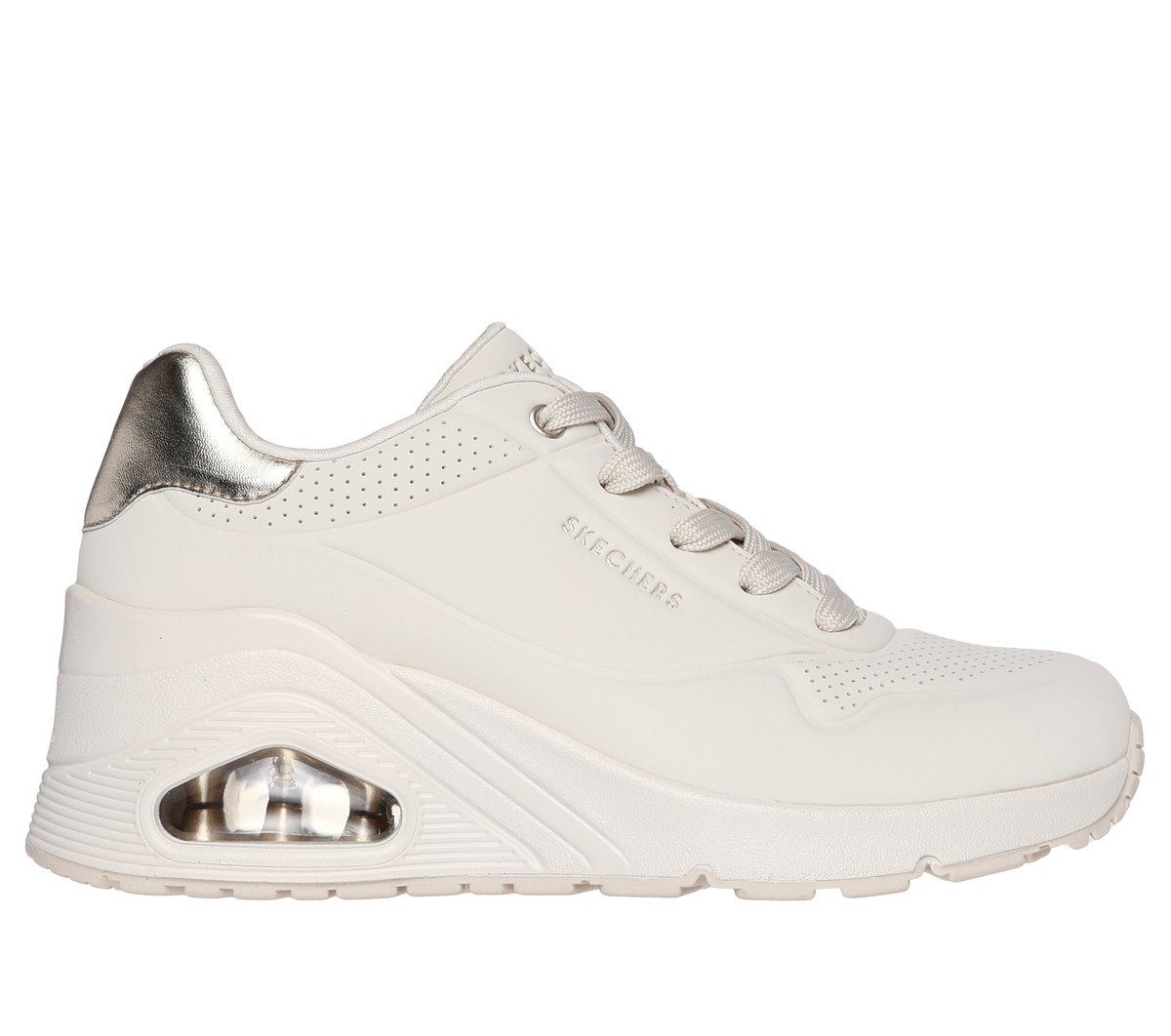 Skechers Uno Wedge - HI Steps en Rota Blanca, talla 36.5