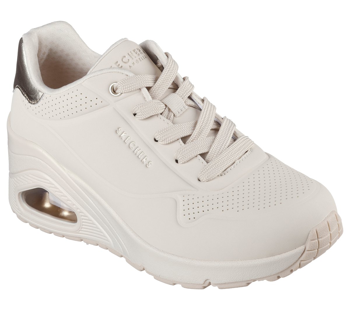 Uno Wedge - HI Steps — OFF WHITE