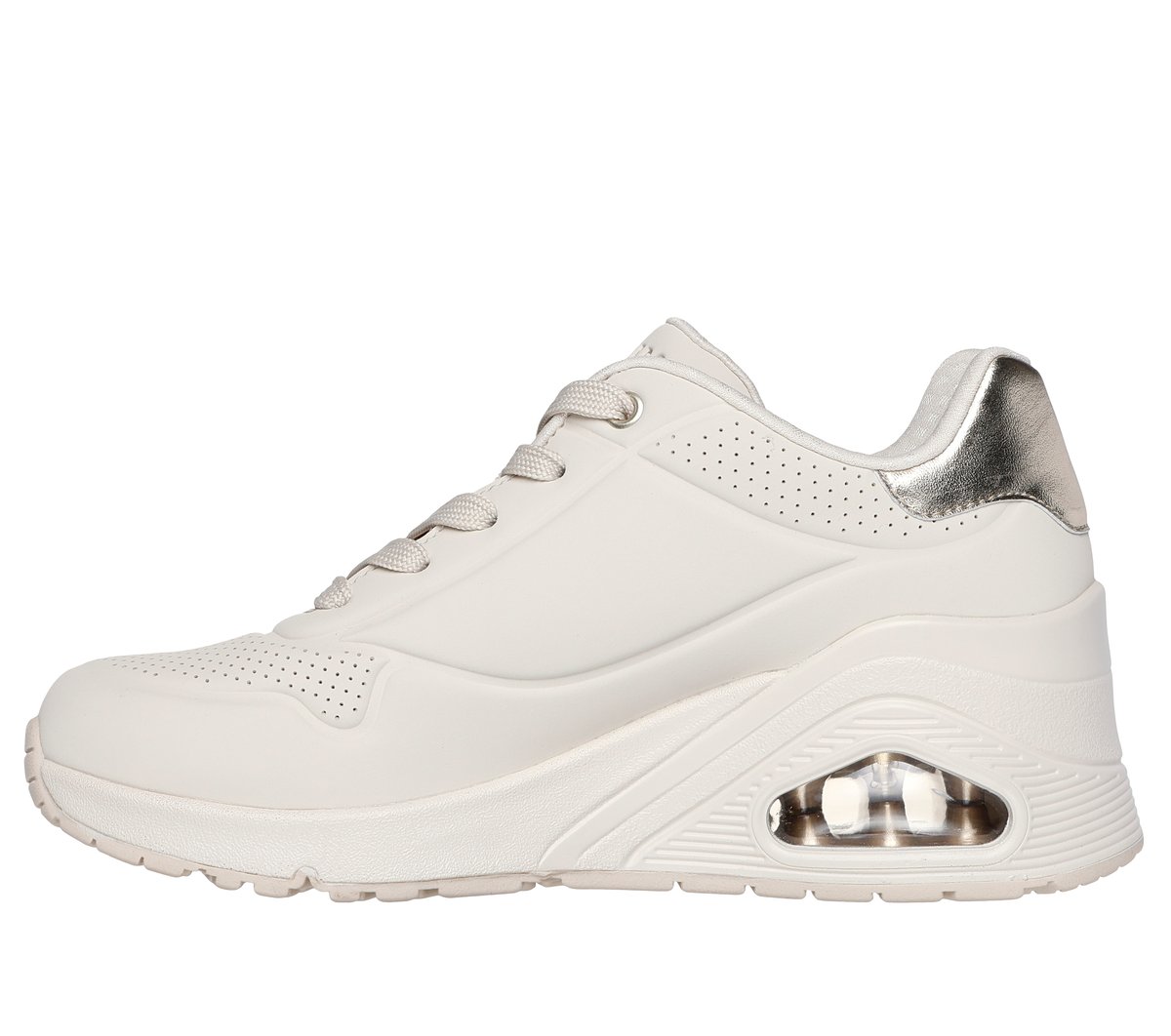 Uno Wedge - HI Steps — OFF WHITE