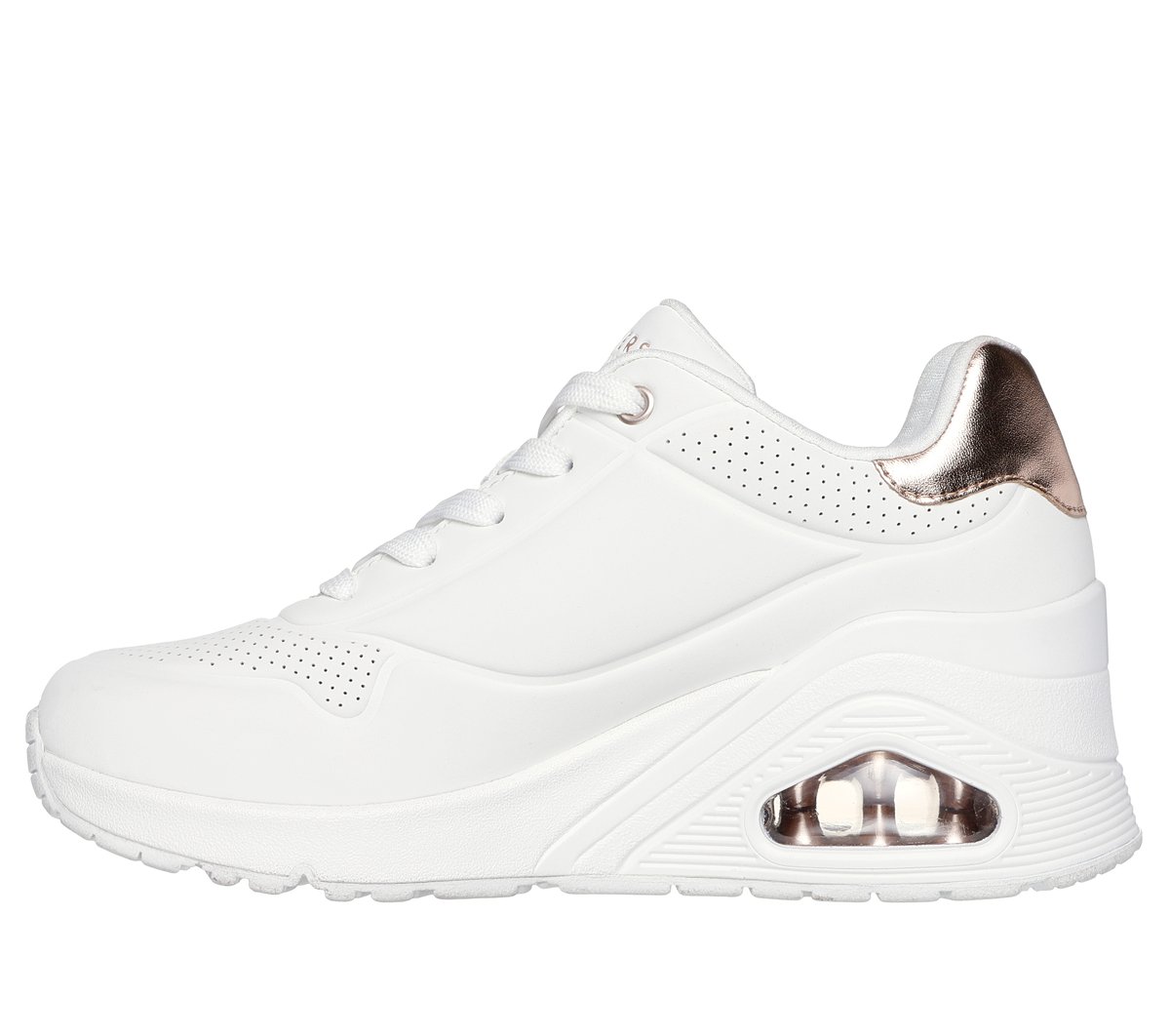 Uno Wedge - HI Steps — WHITE