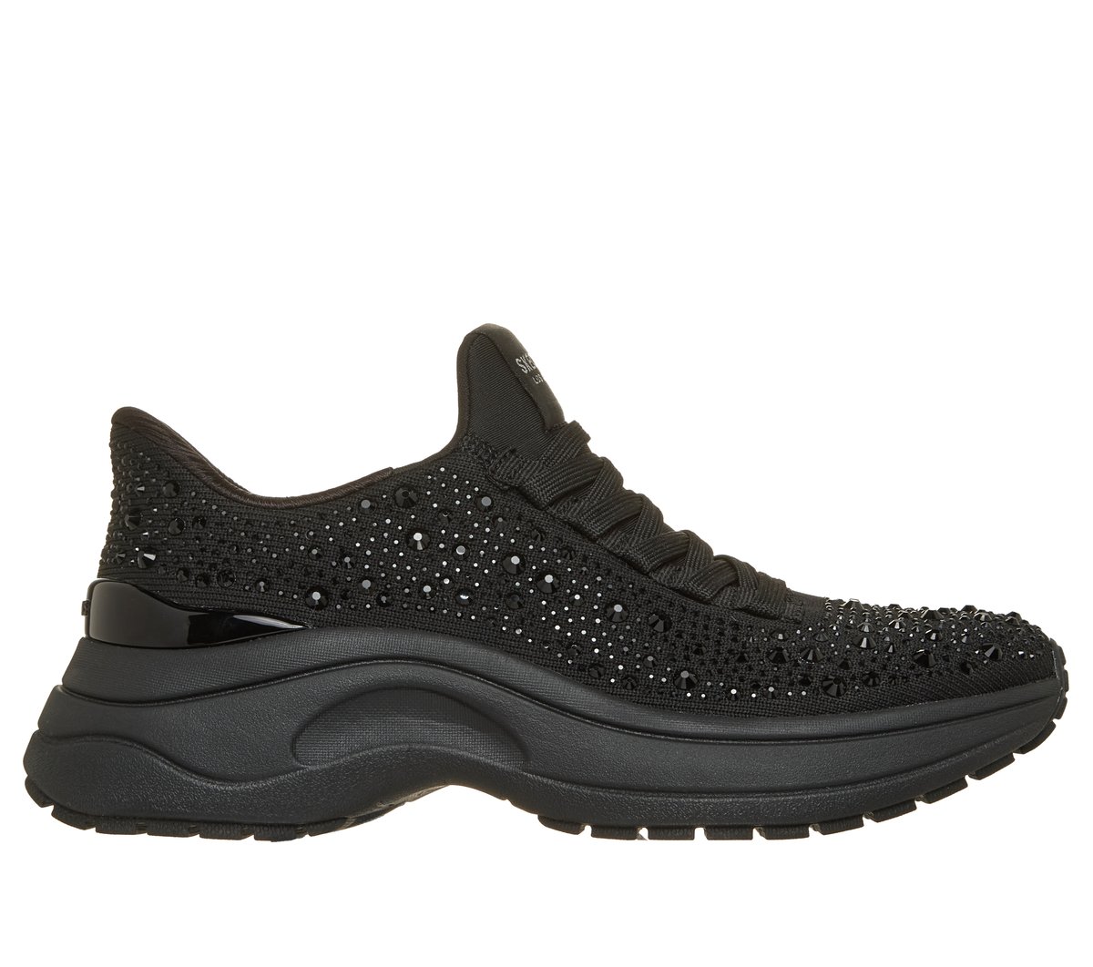 Skechers Skechers Women's Slip-ins: Hazel 2 - Lumetta Sneaker in Black, Size 5.5 | Textile