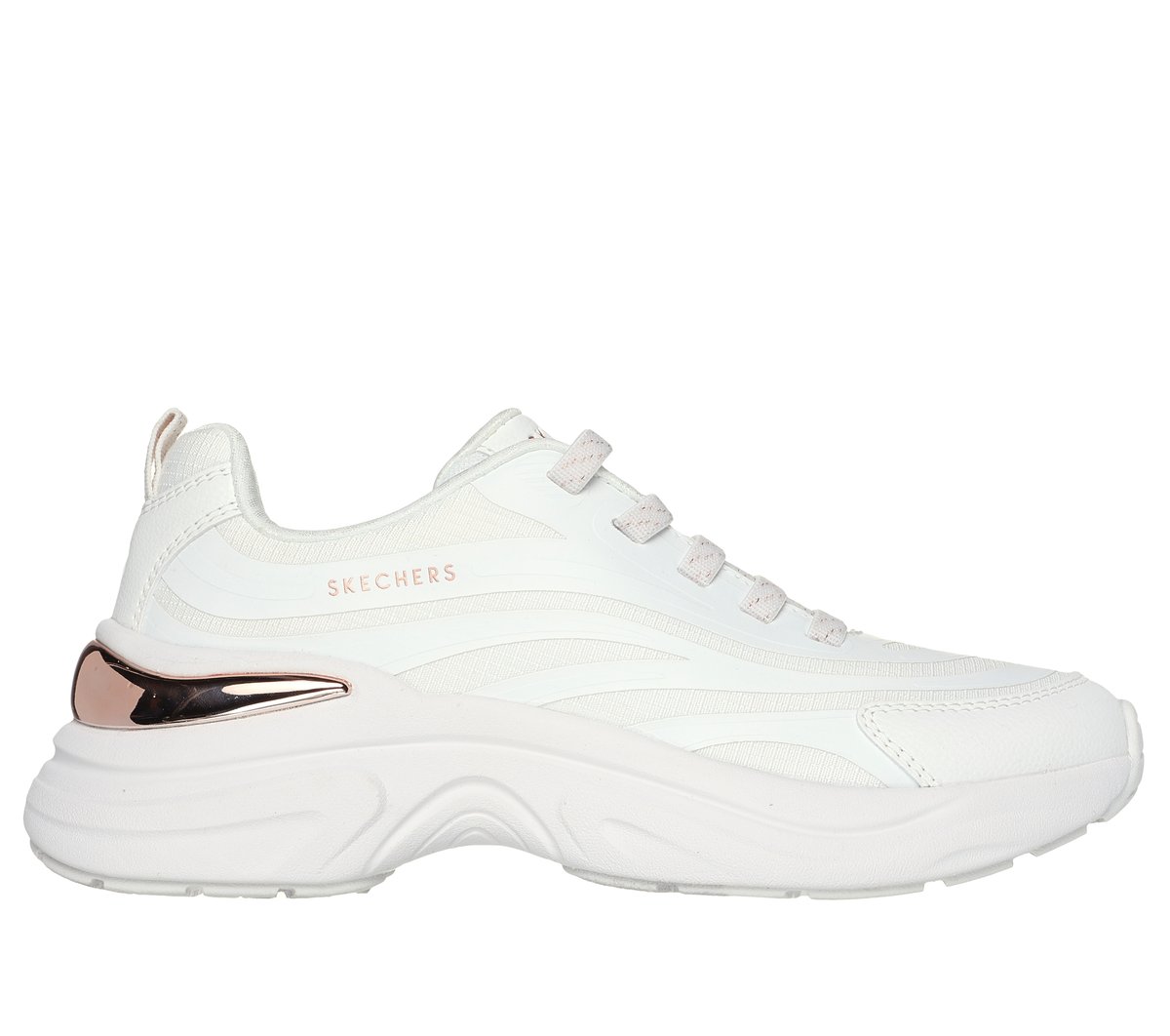 Skechers Hazel - Step N Flow en Blanca, talla 37