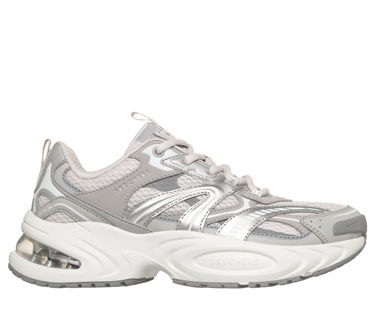 Skechers UNO Ryze - Scale Up en Gris Claro, talla 36