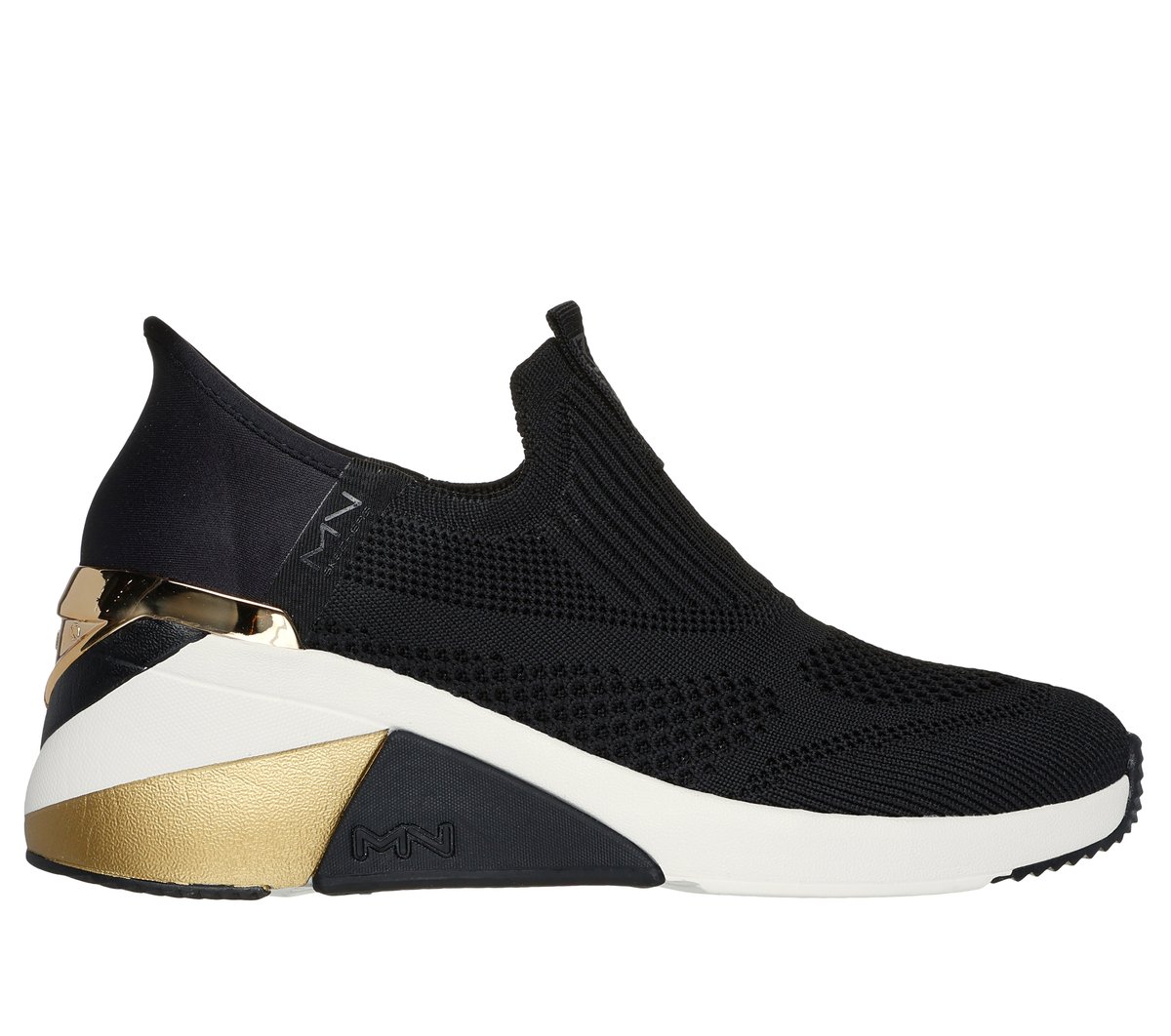 Skechers Slip-ins Mark Nason: A Wedge - Crecent en Negro, talla 41