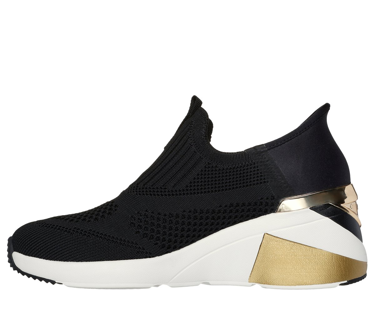 Skechers Mark Nason: A Wedge - Crecent Chaussures Moyen Width en Noir