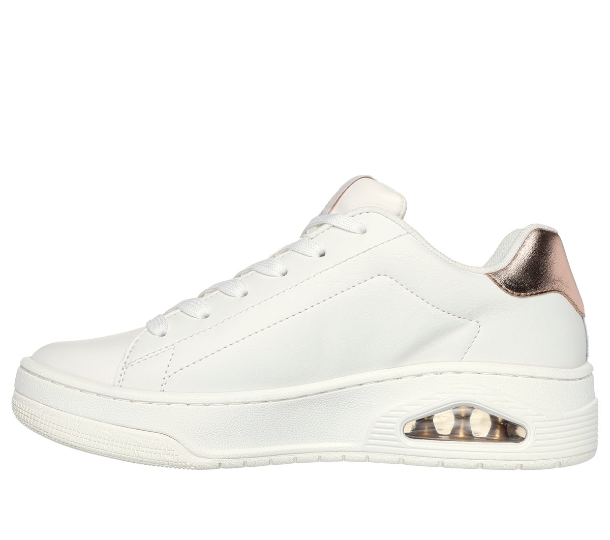 Skechers UNO Court - Courted Air Chaussures Moyen Width en Blanc