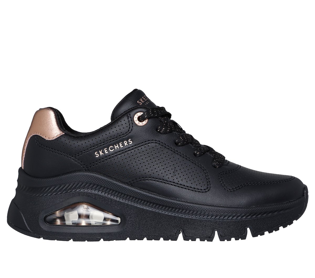 Skechers UNO Icon - Idolized Air en Negro, talla 40