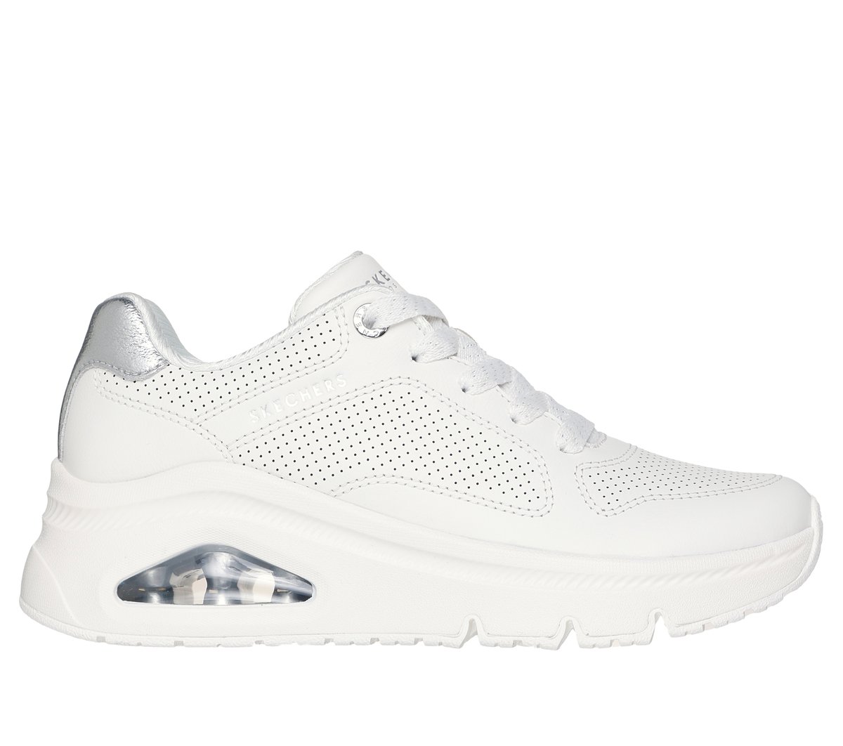 Skechers UNO Icon - Idolized Air en Blanca, talla 38