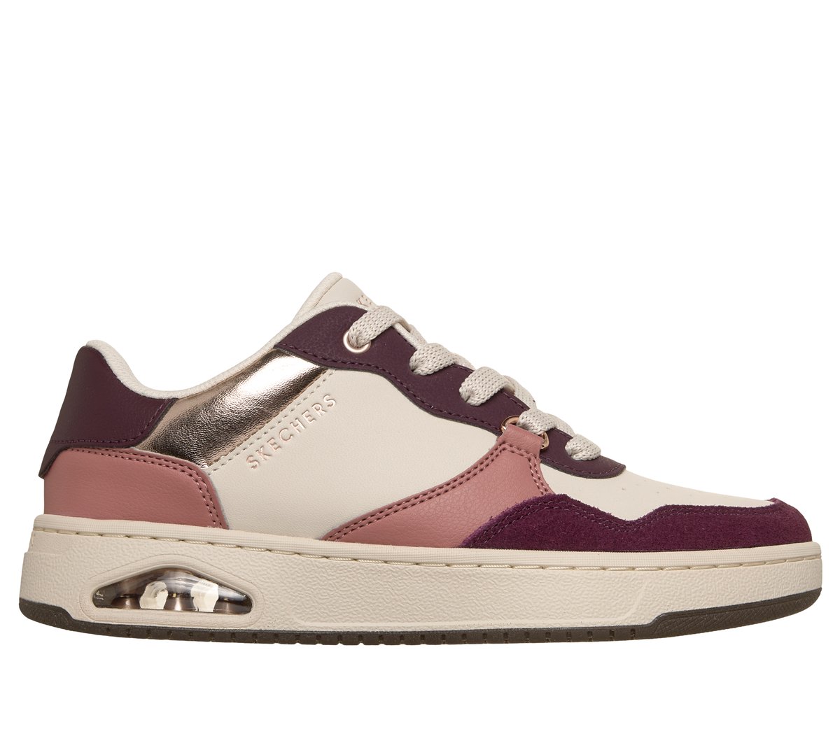 Skechers UNO CTL - Subtle Shimmer en Rosa, talla 36