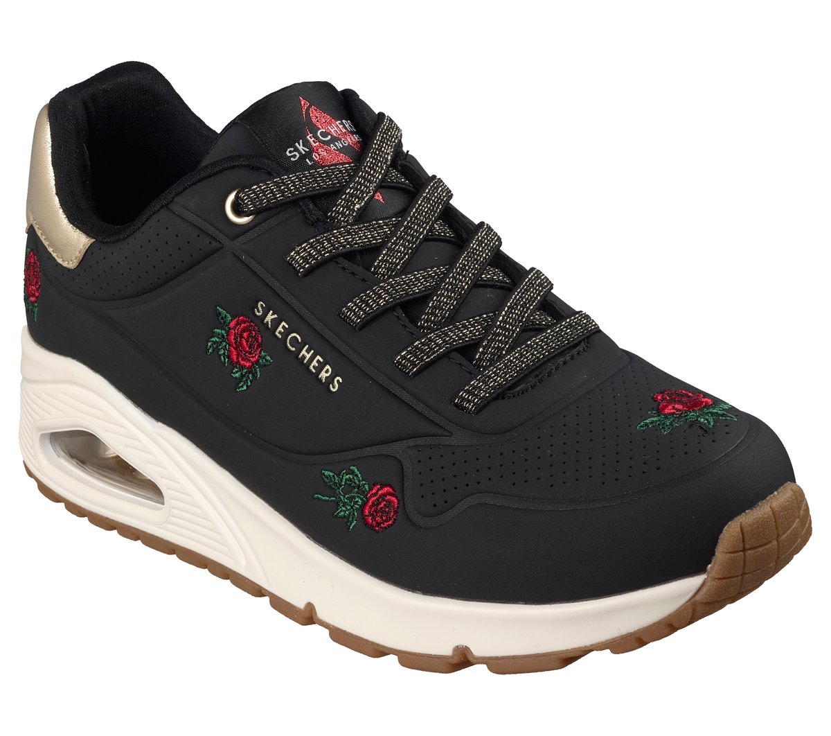 UNO - Champagne & Roses — BLACK / RED