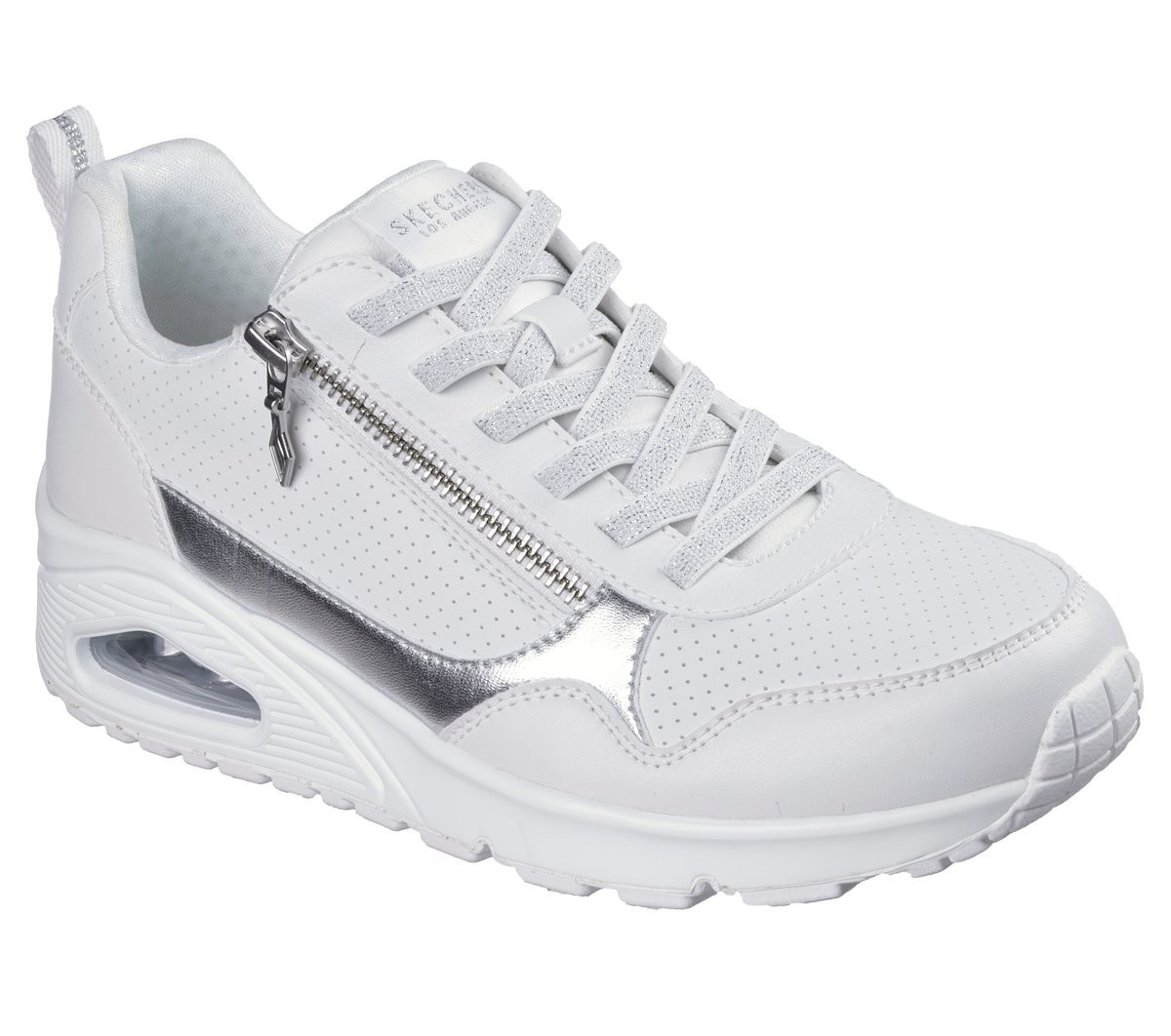 UNO - Metallic Sliders — WHITE