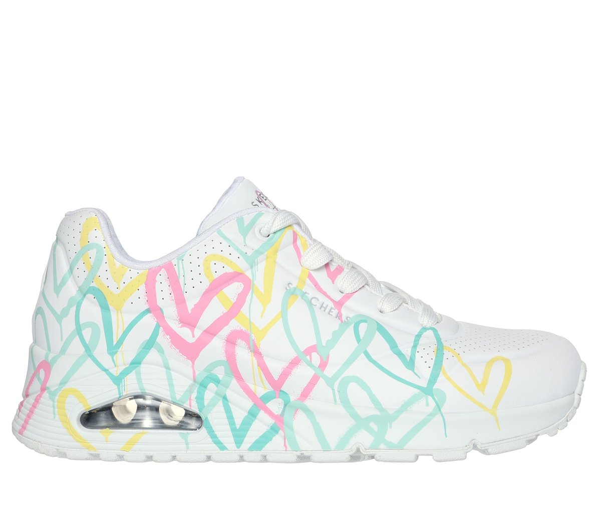 Skechers JGoldcrown: Uno - Changed Love Shoes in Weiss, Größe 40