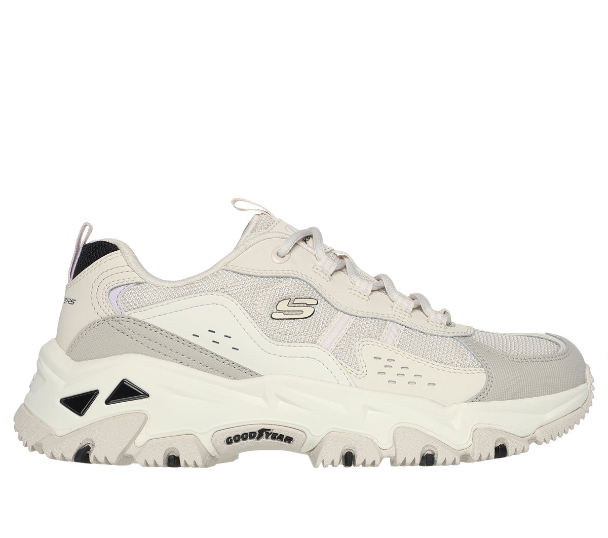 Skechers D'Lites Hiker en Natural, talla 36