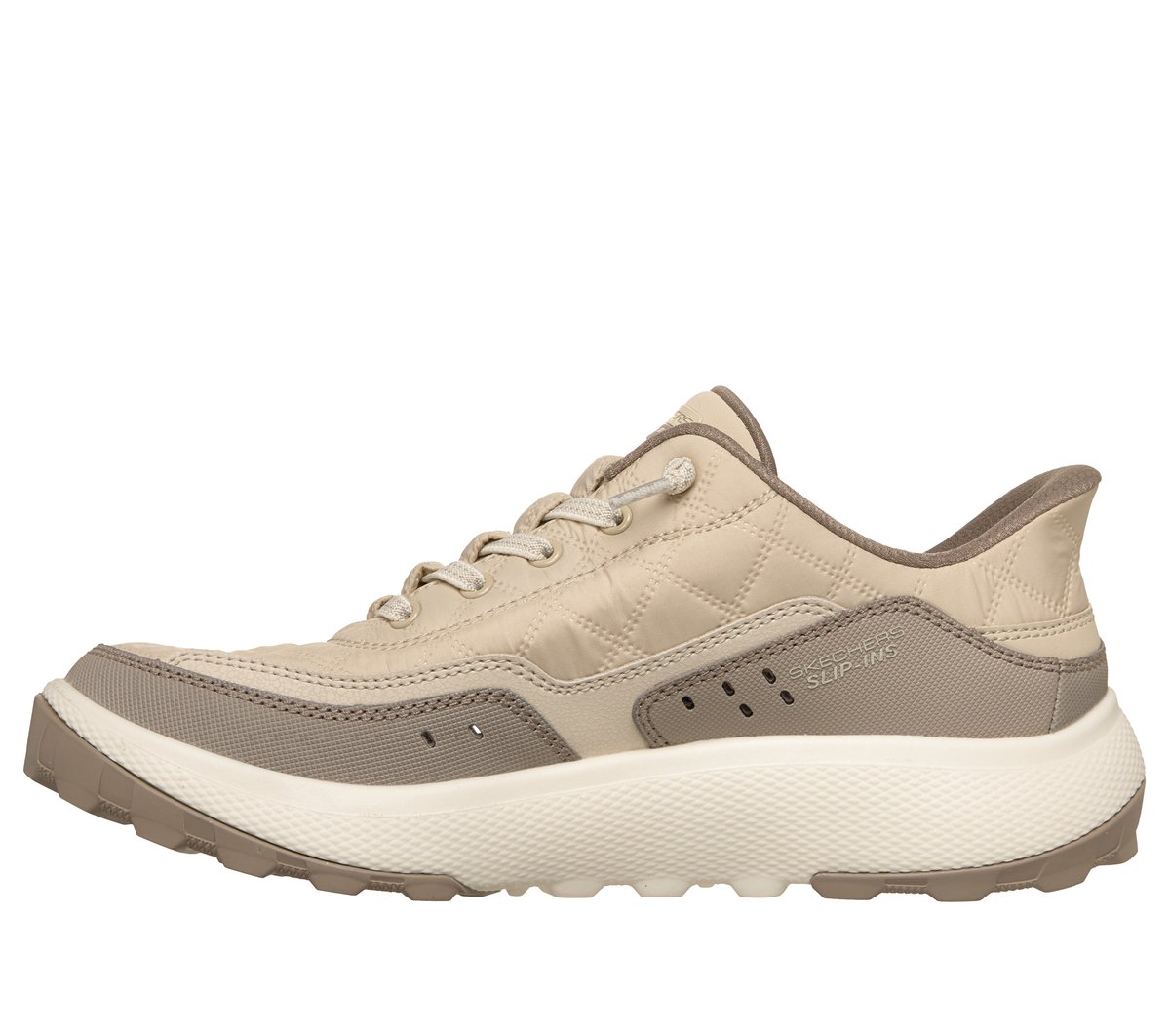 Skechers Slip-ins Relaxed Fit: Urban Explore - Cozy Fit Chaussures Moyen Width en Taupe, Lavable en machine