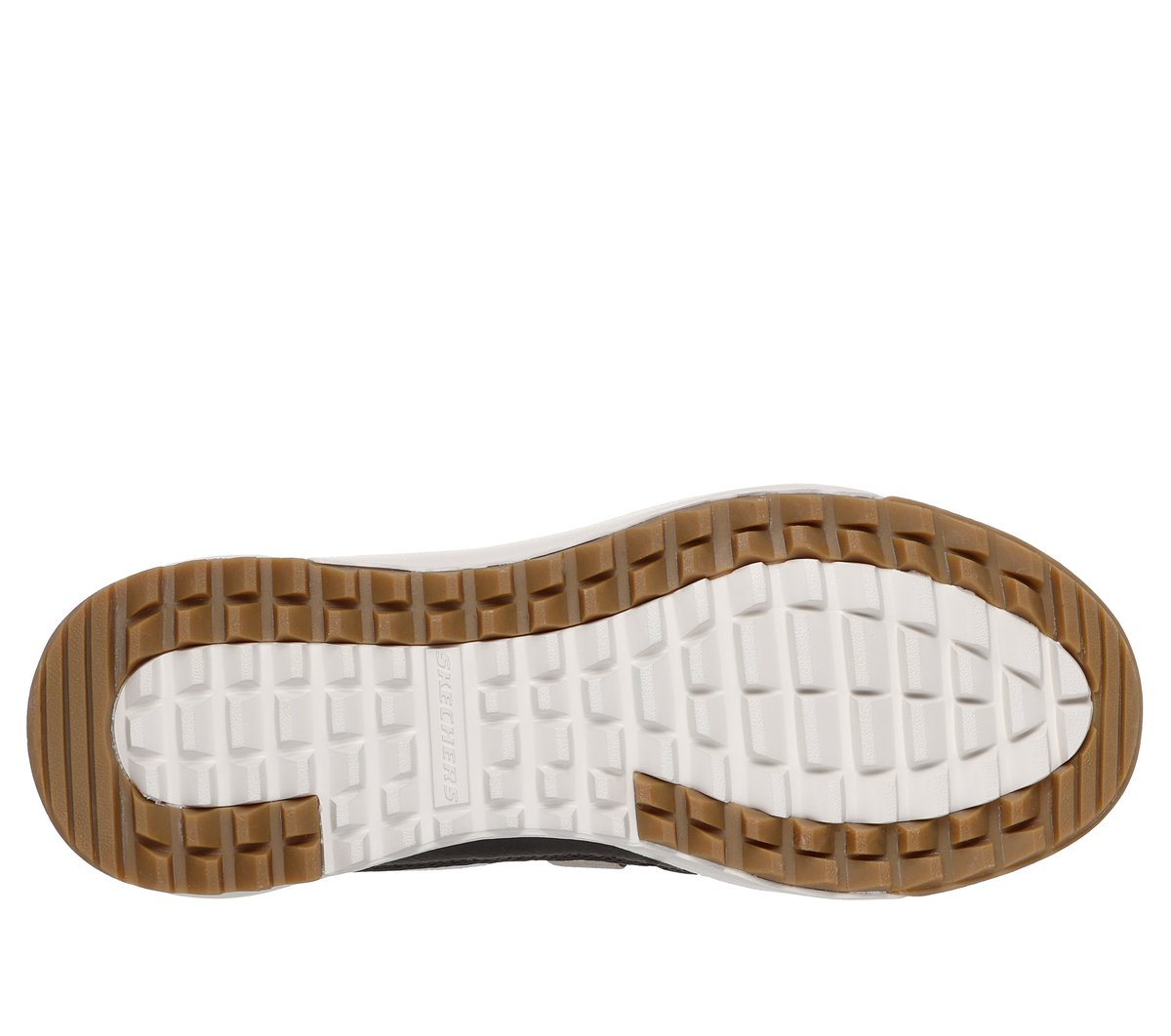 Skechers Relaxed Fit: Yana - Collins Landing Chaussures Moyen Width en Beige/Brun