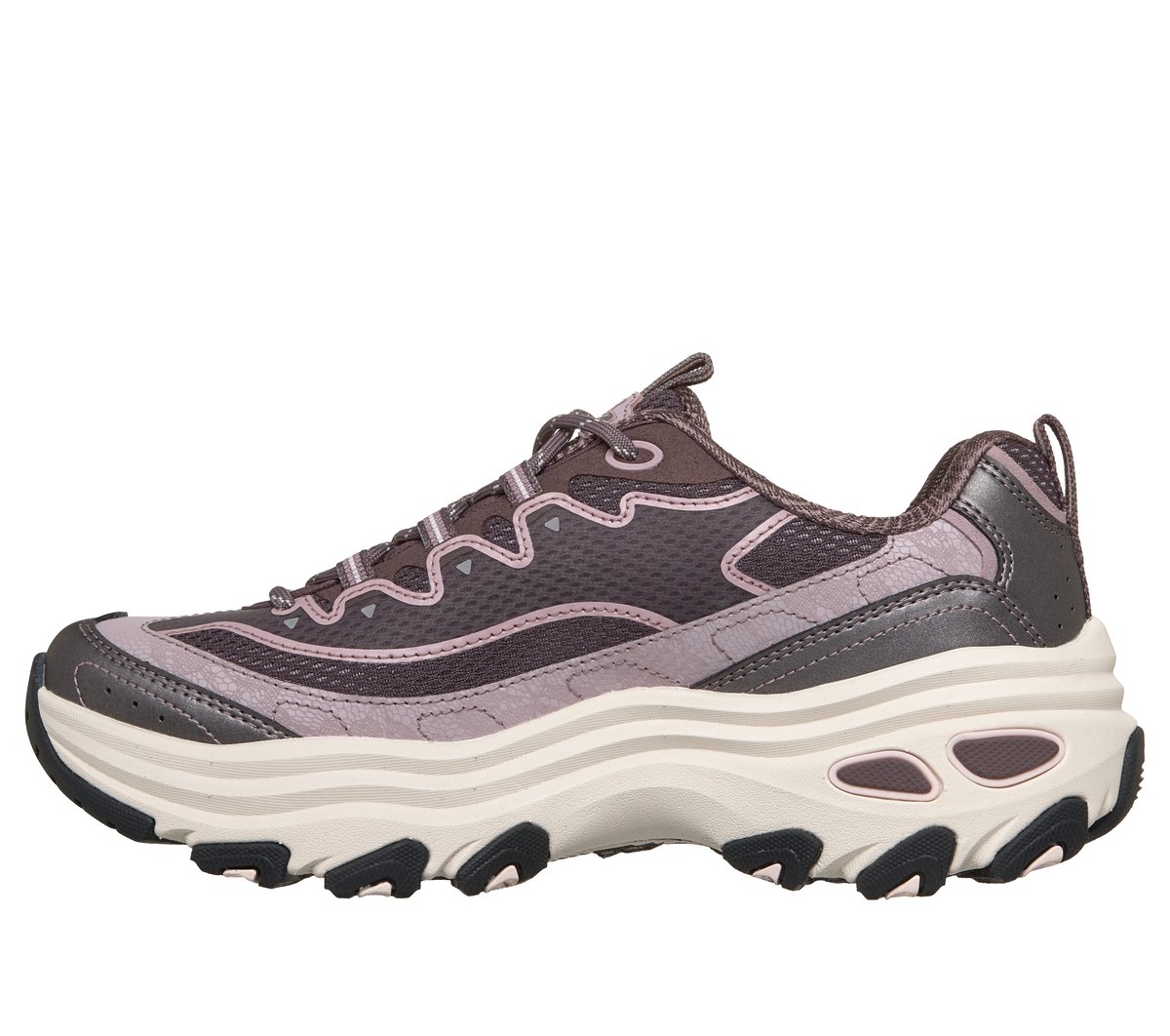 Skechers D'LiteMax Chaussures Moyen Width en Rose