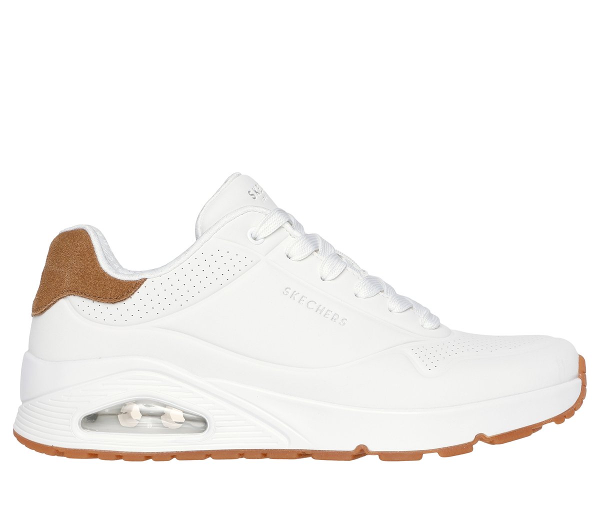 Skechers UNO - Suited On Air en Blanca, talla 47.5